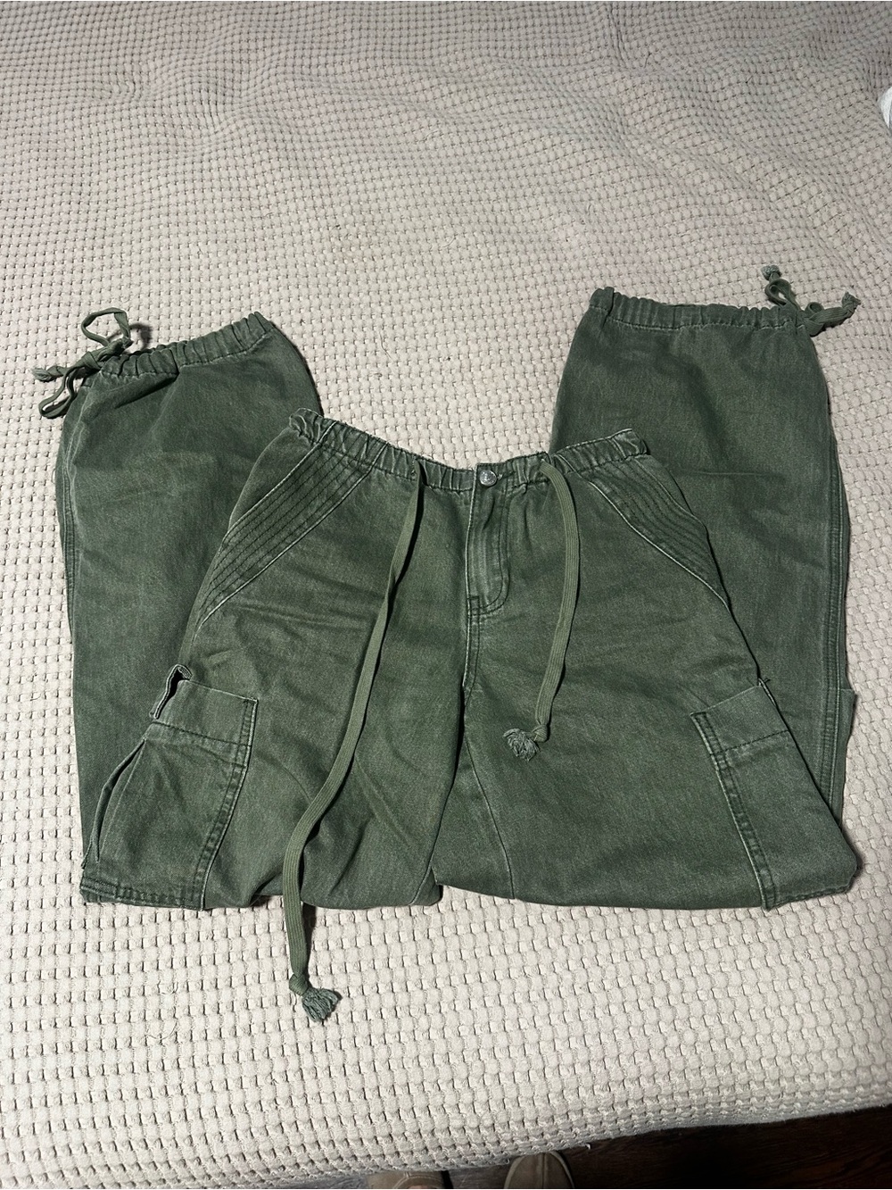 Princess Polly Olive Green Cargo Pants